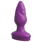 Анальна пробка з вібрацією Pipedream 3Some Wall Banger Plug, фіолетова вид 6