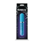 Скляний вібратор із кристалами NS Novelties Stardust Charm блакитний вид 3