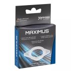 Эрекционное кольцо Joydivision MAXIMUS S из эластичного силикона, прозрачное, 1,7 см вид 3