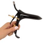Вагінально-анальне дзеркало Fetish Collection Speculum із нержавіючої сталі, чорно-золоте, 15 см вид 8