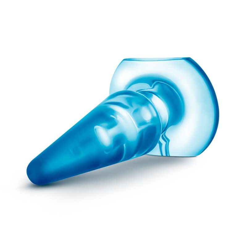 Анальний плаг B yours BASIC ANAL PLUG BLUE вид 4