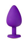 Анальна пробка TEMPTASIA BLING PLUG LARGE PURPLE вид 2