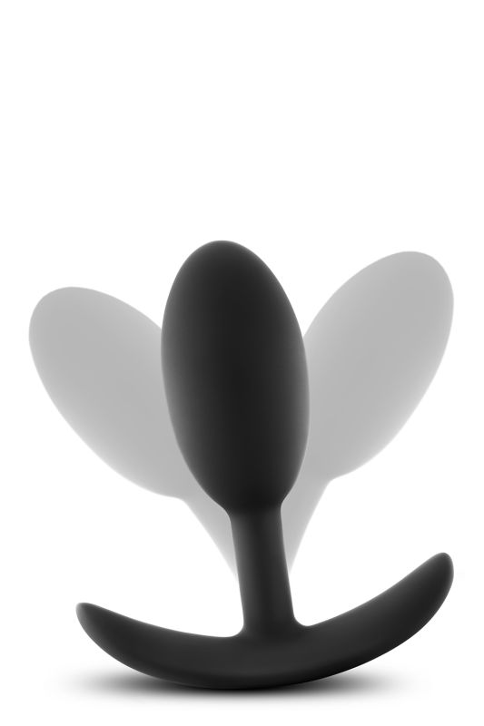 Анальна пробка Blush ANAL ADVENTURES VIBRA SLIM PLUG MEDIUM вид 5