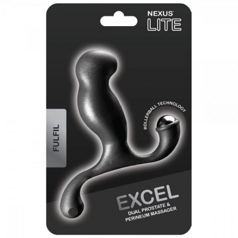Масажер простати Nexus Excel Black з масажером промежини вид 3