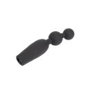 Анальна пробка CHISA Black Mont Vibrating Booty Beads з вібруючими бусинами вид 5