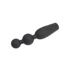 Анальна пробка CHISA Black Mont Vibrating Booty Beads з вібруючими бусинами вид 6
