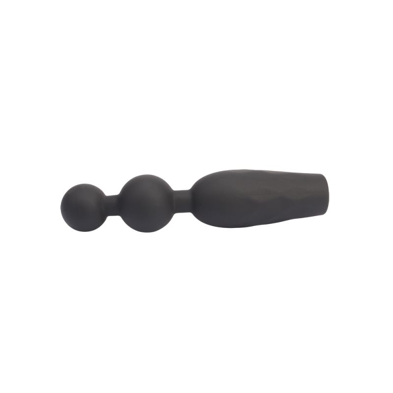 Анальна пробка CHISA Black Mont Vibrating Booty Beads з вібруючими бусинами вид 7