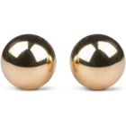 Вагинальные шарики металлические Easytoys, золотой, 2,2 см вид 3