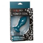 Анальна пробка із вібрацією Vibrating Crystal Probe Блакитна California Exotic вид 9