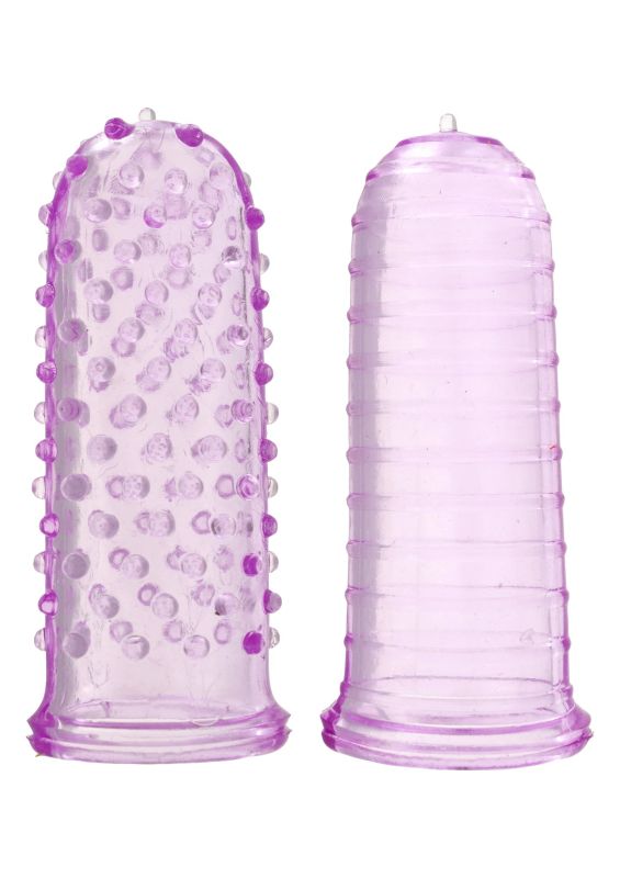 Набір рельєфних насадок на палець Sexy finger фіолетовий, 7 х 3 см вид 2