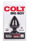 Анальна пробка California Exotic Colt Big Boy, чорний, L вид 5