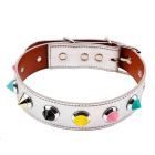 Ошейник с шипами Chisa Behave! Collar With Thorns, белый вид 3