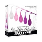 Набір вагінальних кульок Evolved Tight&Delight різних кольорів, 5 шт. вид 7