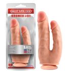 Фаллоимитатор двойной Chisa Ballsy Super Cock Bromeo # 01 на присоске, телесный вид 2