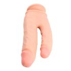 Фалоімітатор подвійний Chisa Ballsy Super Cock Bromeo # 01 на присосці, тілесний вид 4