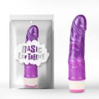 Вібратор реалістичний на батарейках Chisa Basic Luv Theory Stud Rod, фіолетовий, 17.5 см вид 2