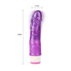 Вибратор реалистичный на батарейках Chisa Basic Luv Theory Stud Rod, фиолетовый, 17.5 см вид 7