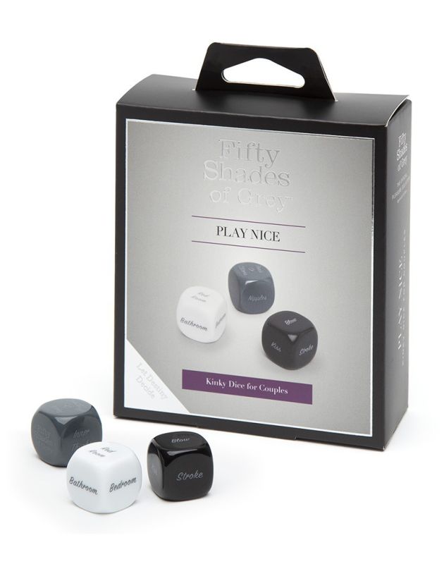 Эротическая игра для пары Fifty Shades of Grey, 3 кубика вид 4