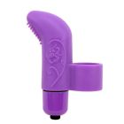 Вібратор для клітора на палець Chisa Mis Sweet Finger Vibe з рельєфом, фіолетовий вид 4