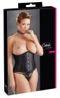 Корсет Cottelli Curves Underbust на гачках та шнурівці, чорний, 2XL вид 5