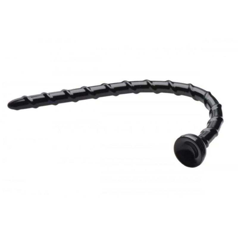 Анальний плаг для фістингу Swirl Thin Anal Snake 45,7 см вид 4
