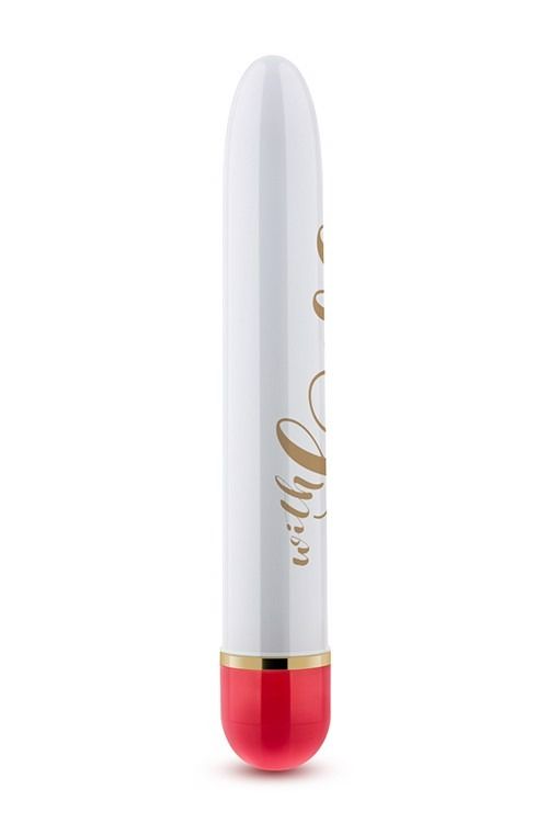 Вібратор Дамський пальчик Blush Love, біло-червоний, 14.5 х 2.5 см вид 3