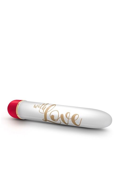 Вібратор Дамський пальчик Blush Love, біло-червоний, 14.5 х 2.5 см вид 5