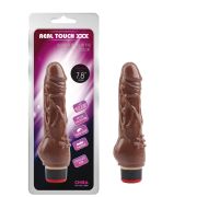 Вибратор классический Chisa Real Touch XXX коричневый