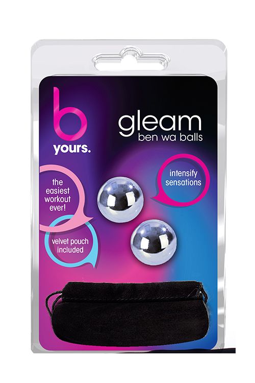Вагінальні кульки B YOURS GLEAM STAINLESS STEEL вид 3