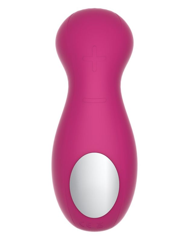 Интерактивный минивибратор для клитора Kiiroo Cliona, розовый вид 3