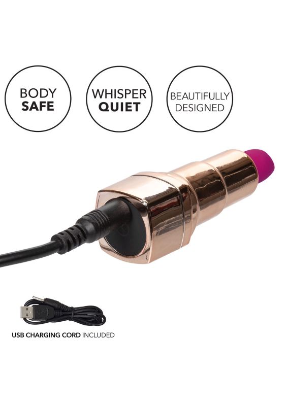 Вібратор-Помада для клітора та ерогенних зон CalExotic Hide & Play Lipstick Recharge вид 7