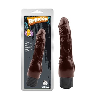 Фалоімітатор реалістичний Chisa RUBICON на батарейках, коричневий