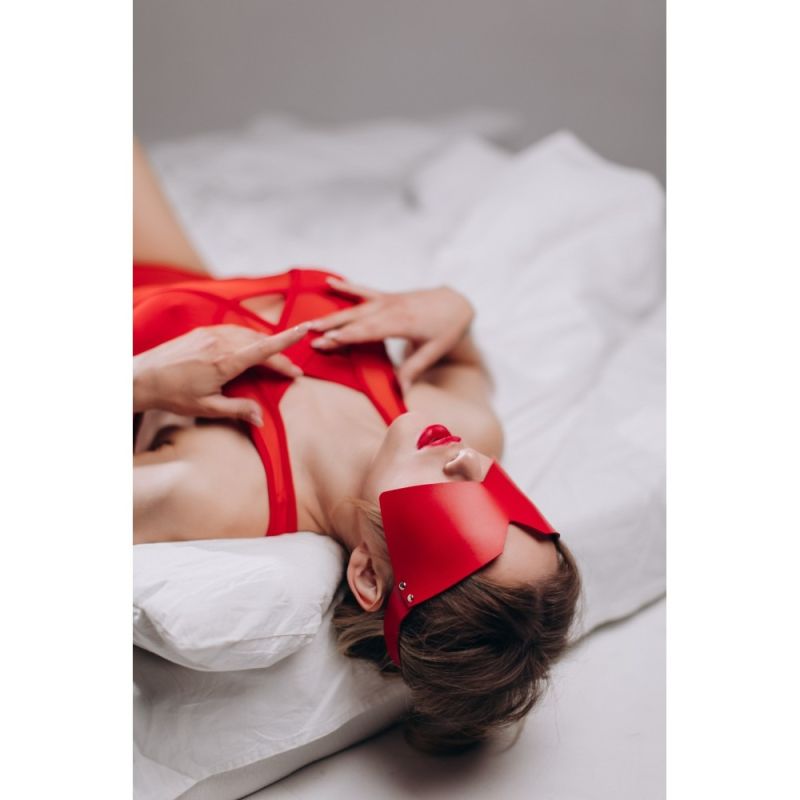 Маска на глаза MD3 RED полиуретан вид 6