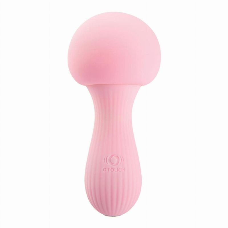 Клиторальный стимулятор гриба OTOUCH Mushroom розовый вид 4