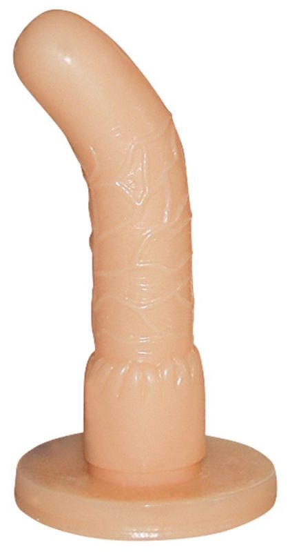 Страпон-сет с 3 бежевыми насадками You2Toys Strap-on та чорними трусиками для фіксації вид 3