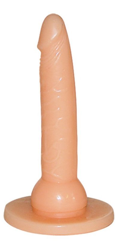 Страпон-сет с 3 бежевыми насадками You2Toys Strap-on и черными трусиками для фиксации вид 5