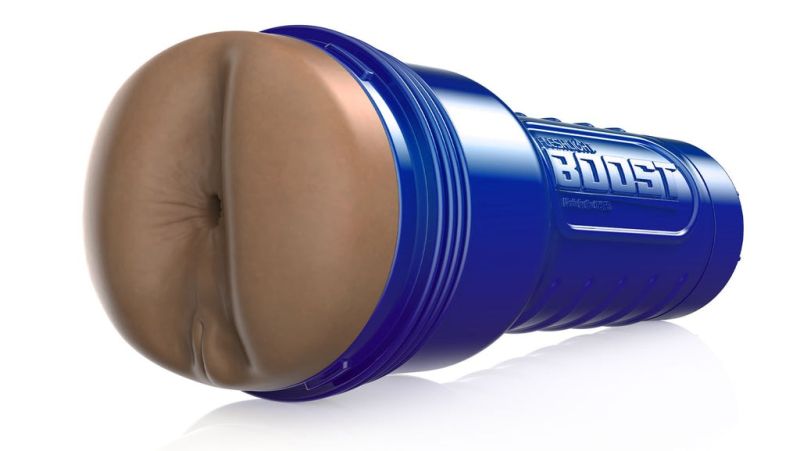 Мастурбатор попа в колбе Fleshlight Boost Blast Female, коричневый вид 2