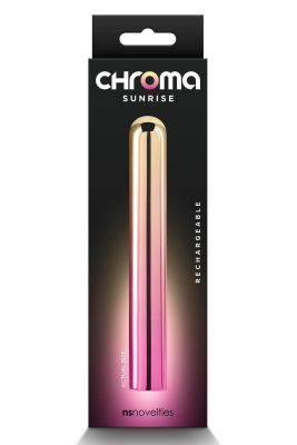 Віброкуля NS Novelties Chroma рожево-золотистий, L