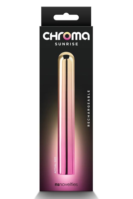 Віброкуля NS Novelties Chroma рожево-золотистий, L вид 2