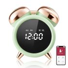 Вібратор-будильник BeYourLover Adult Clock із вакуумною функцією та додатком, зелений вид 2