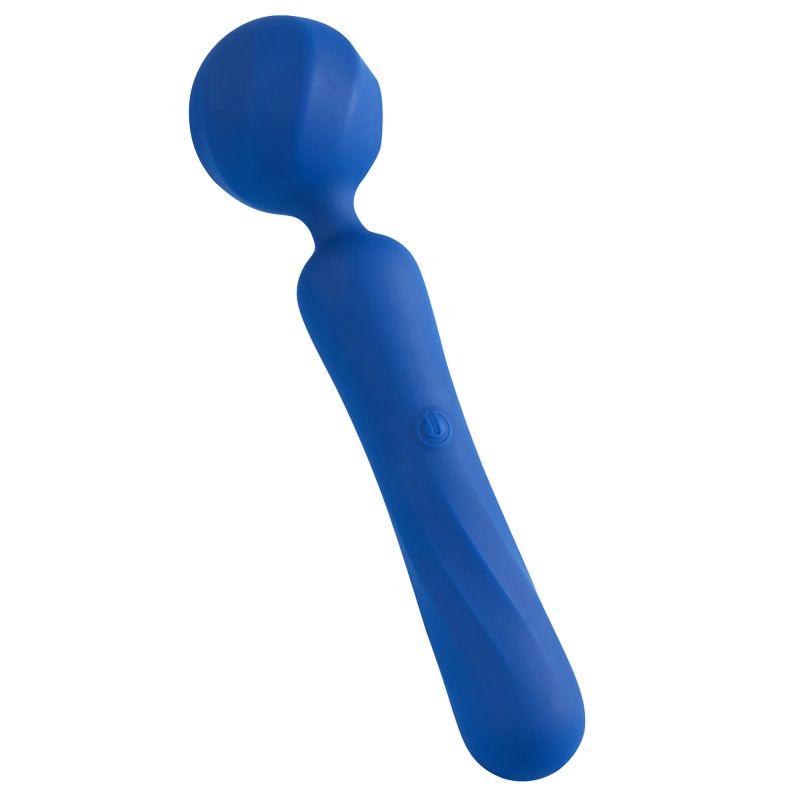 Вібромасажер Wand із гнучкою насадкою BeYourLover Titan, синій, 25 × 6,27 см вид 2