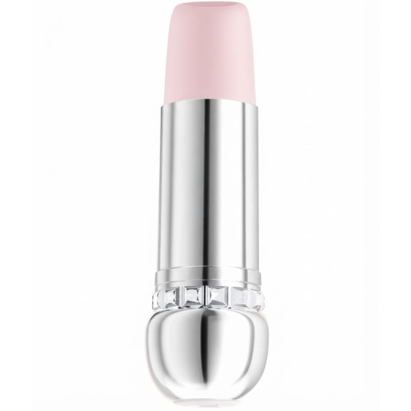 Вакуумный стимулятор в форме губной помады BeYourLover Powder Mist, розовый, 9,65 × 3,3 × 3 см вид 3