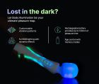 Мікрофон із вібрацією, RGB-підсвічуванням та додатком Illumination The Wand, білий, 24,8 × 5,1 см вид 7