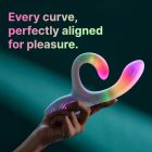Вібратор-кролик із RGB-підсвічуванням та додатком Paradise Illumination The Rabbit, білий, 21,6 см × 3,8 см вид 10