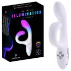 Вібратор-кролик із RGB-підсвічуванням та додатком Paradise Illumination The Rabbit, білий, 21,6 см × 3,8 см вид 13