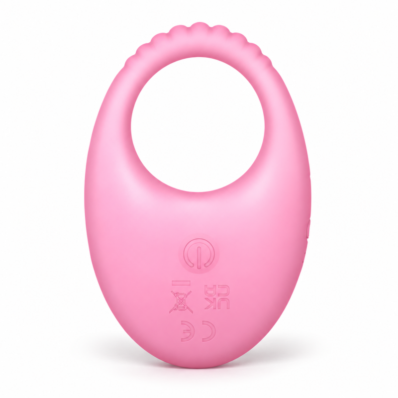 Віброкільце з керуванням через додаток UNIVIBE Halo Rose, рожеве, 8,57 × 5,65 × 3,79 см вид 3