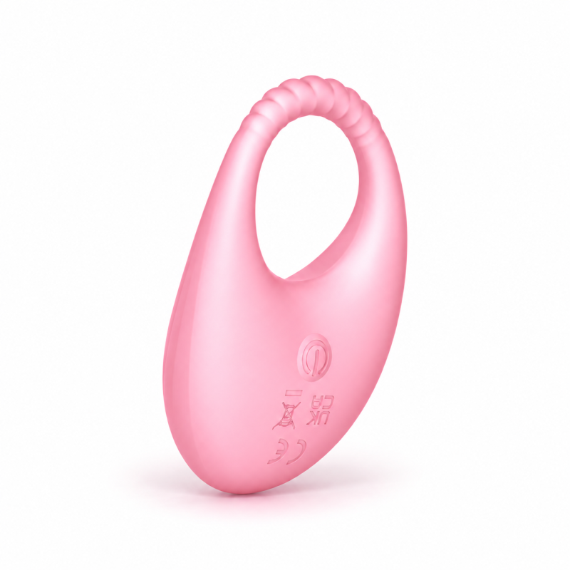 Віброкільце з керуванням через додаток UNIVIBE Halo Rose, рожеве, 8,57 × 5,65 × 3,79 см вид 5