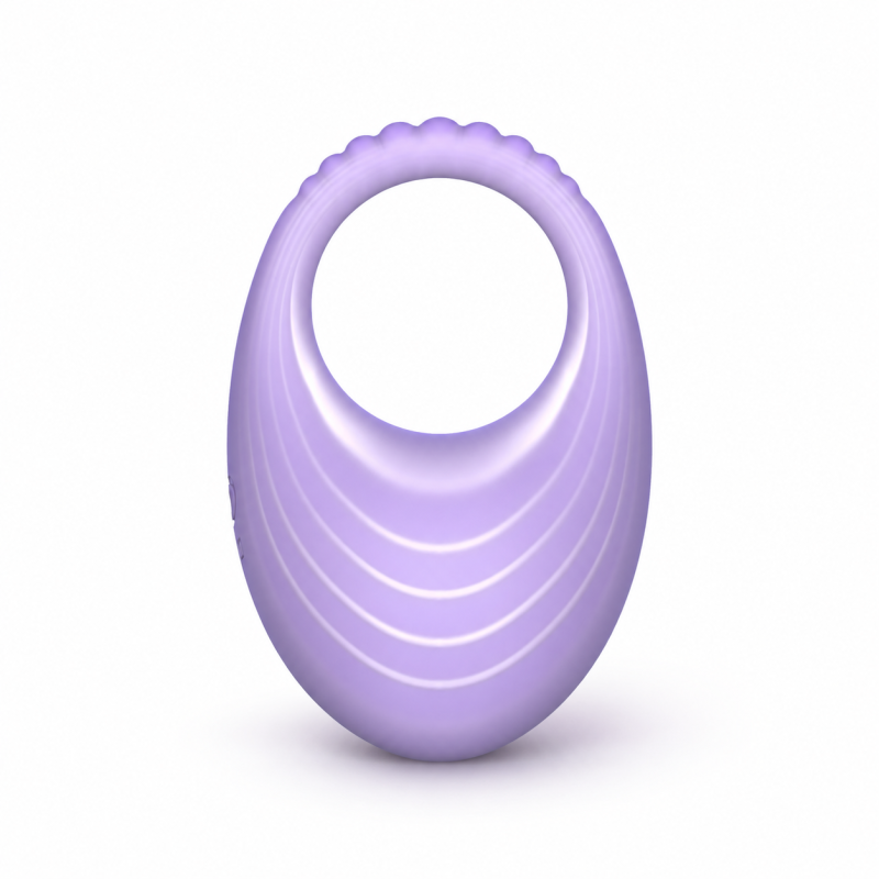 Віброкільце UNIVIBE Halo Lilac з керуванням через додаток, 9 режимів вібрації, фіолетове вид 2