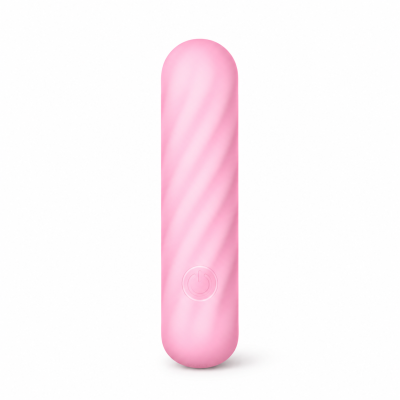 Суперм'яка віброкуля UNIVIBE Velvet із 10 режимами вібрації, рожева, 10,5 × 2,5 см