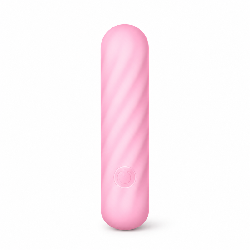 Суперм'яка віброкуля UNIVIBE Velvet із 10 режимами вібрації, рожева, 10,5 × 2,5 см вид 2